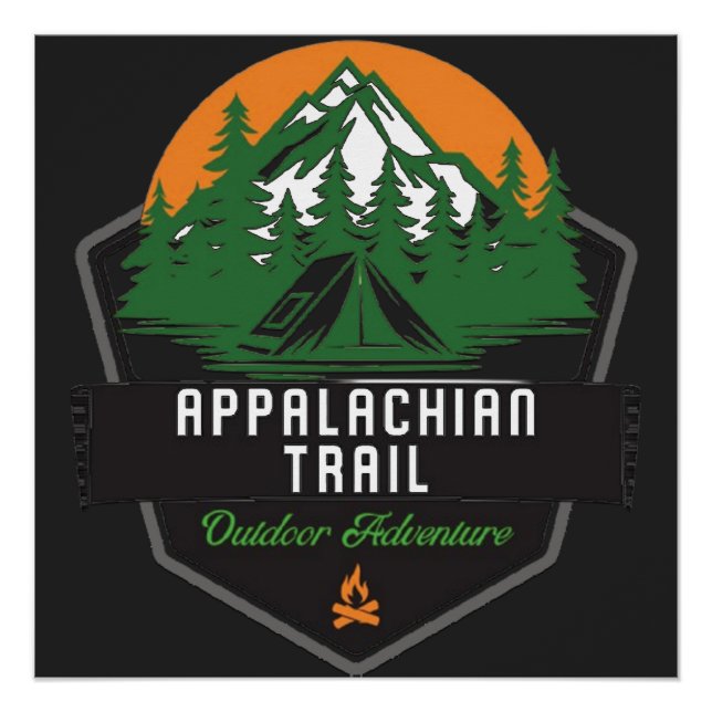 Pôster Appalachian Trail Summer Edition (Frente)