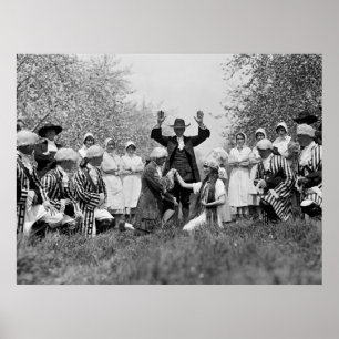 Poster Apple floresce festival, 1920