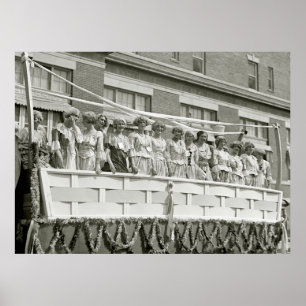 Poster Apple floresce Menina, 1925