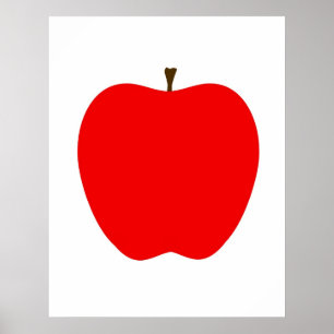 Pôster Apple moderno imprime