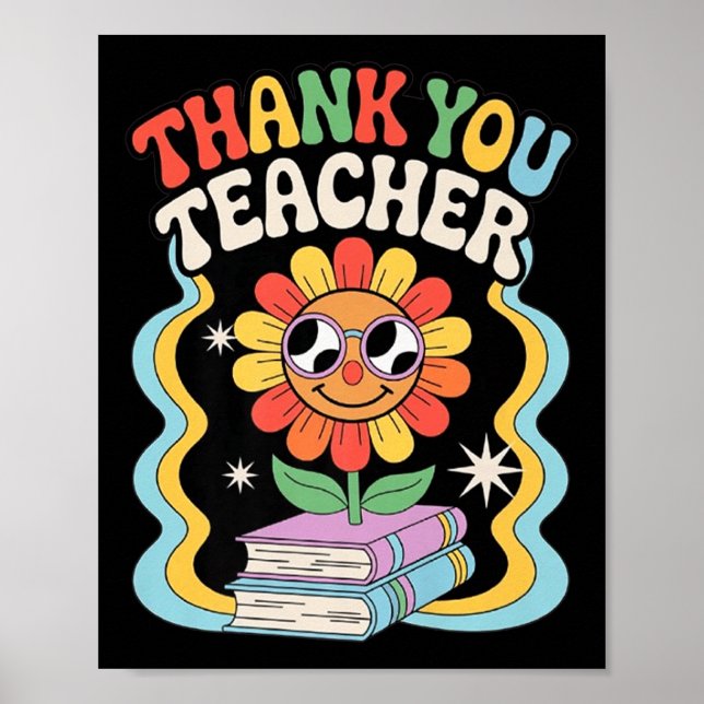 Poster Apple Obrigado Professores Professor Appr Motivaci (Frente)