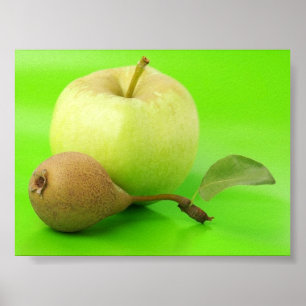 Pôster Apple & pera