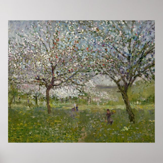 Poster Apple Trees in Flower (Frente)