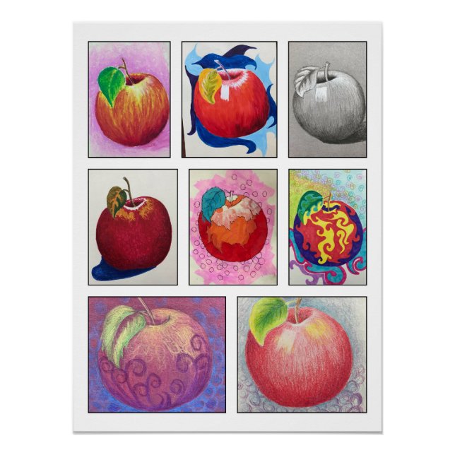 Pôster Apples Poster (Frente)