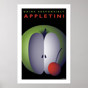 Pôster Appletini (poster pequeno)