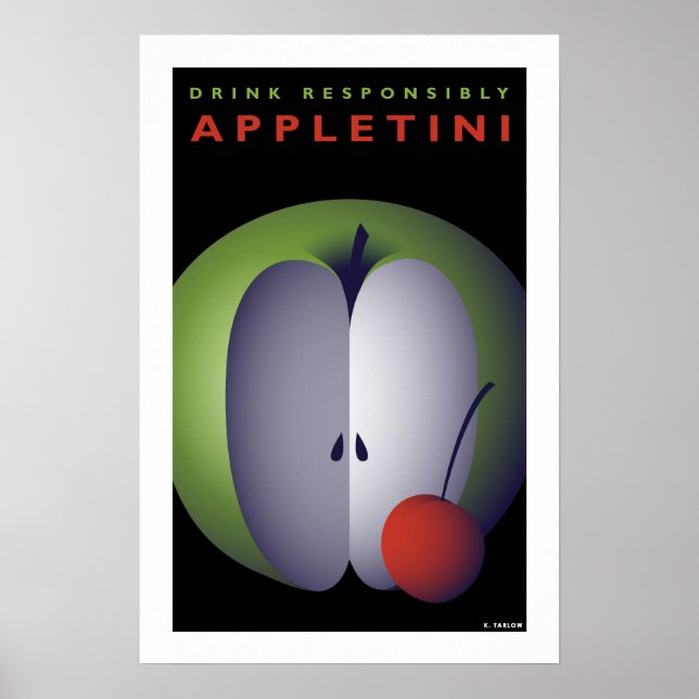 Pôster Appletini (Poster pequeno) (Frente)