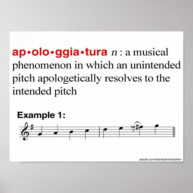 Poster Appologgiatura (Frente)