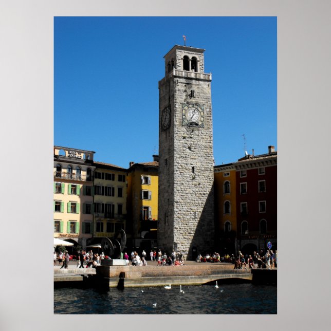 Pôster Apponale Tower Riva del Garda Itália (Frente)