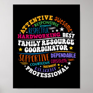 Poster Apreciação do Coordenador de Recursos da Família G