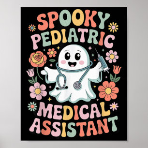 Poster Apreciação Médica Pediátrica Assustadora Instantân