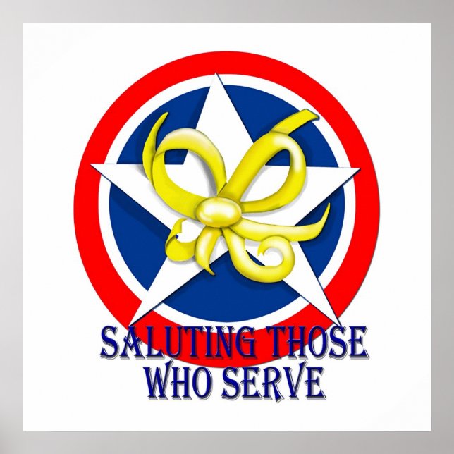 Poster Apreciando Aqueles Que Servem (Frente)