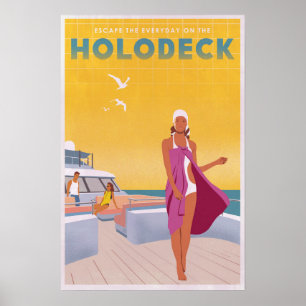 Pôster Aprecie o Holodeck