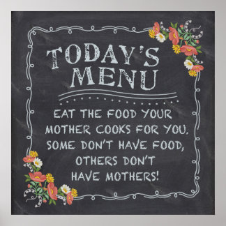 Poster Aprecie sua mãe.