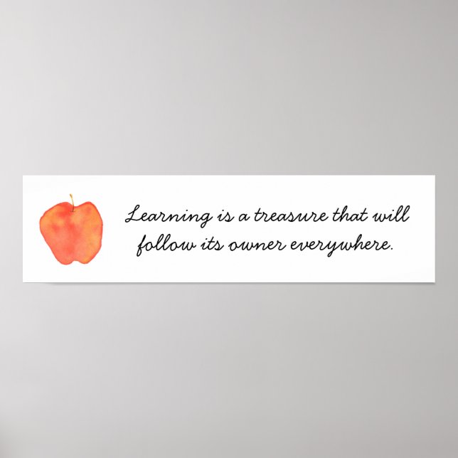 Pôster Aprendendo.... (Frente)