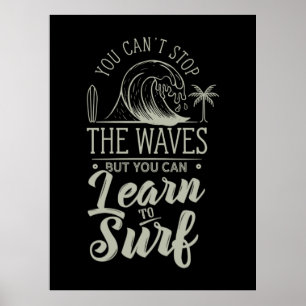 Poster Aprender ao Surf