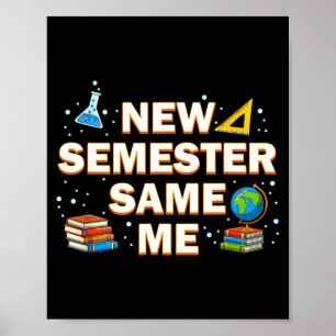Poster Aprendizado para Exames Estudante Aprender Escola