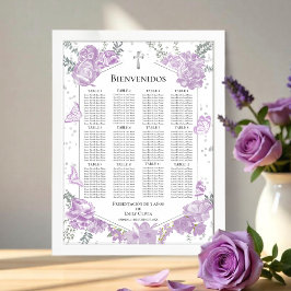 Poster Apresentação 3 años Sentados Gráfico Sinal Butterf