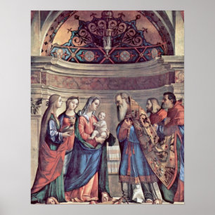 Pôster Apresentação de Jesus por Vittore Carpaccio