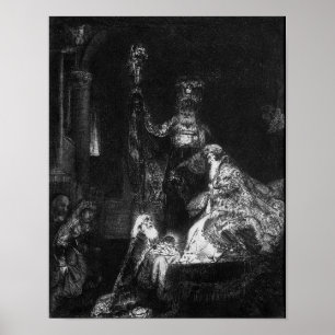 Pôster Apresentação no templo, 1654