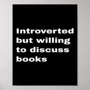 Poster Apresentado Mas Disposto A Discutir Livros Sobre T