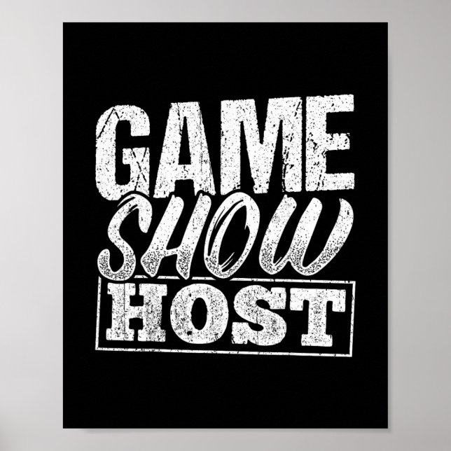 Poster Apresentador de Programa de TV - Entretenimento de (Frente)