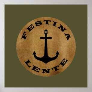 Poster Apressa-te lentamente
