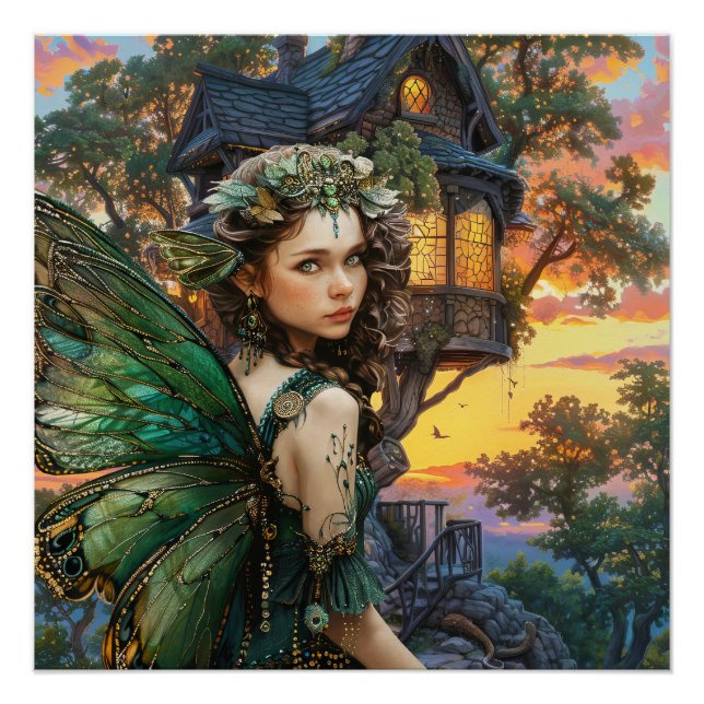 Pôster Aproveitando O Sol Fora De Sua Casa (Frente)