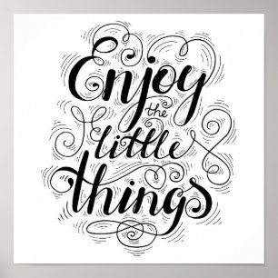 Pôster Aproveite As Coisas Pequenas 1