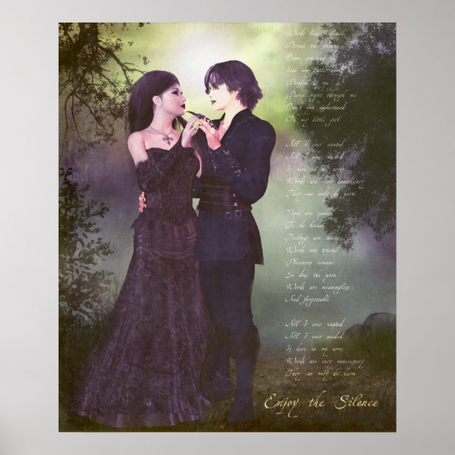 Poster Aproveite o silêncio (Frente)