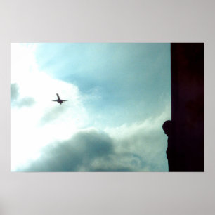 Poster Aproximação à torre de água de Washburn