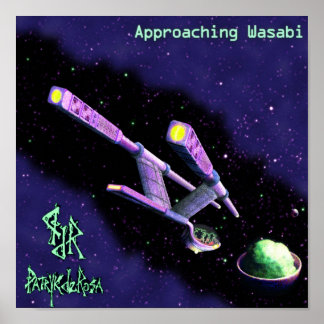 Poster "Aproximando-se de Wasabi" por Jason T. Reimche