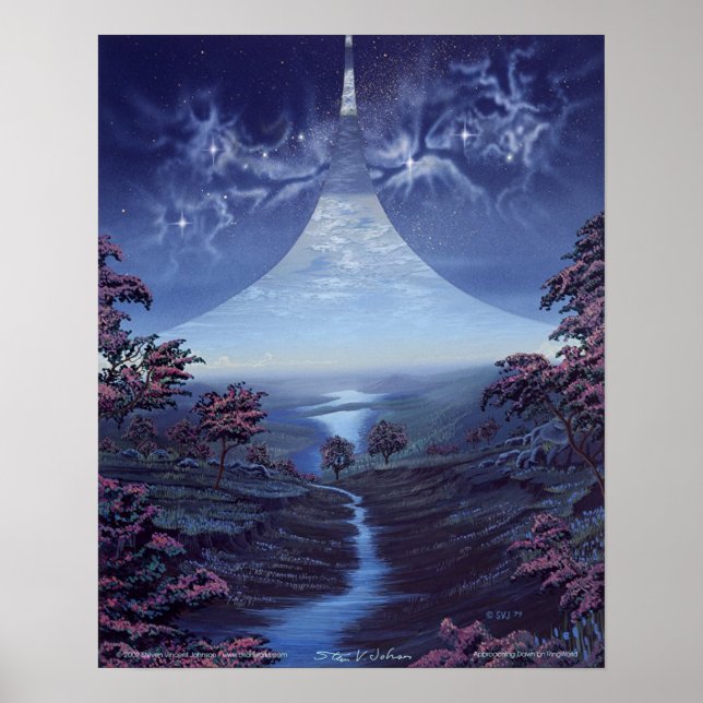 Poster Aproximando-se do amanhecer no mundo do anel (Frente)