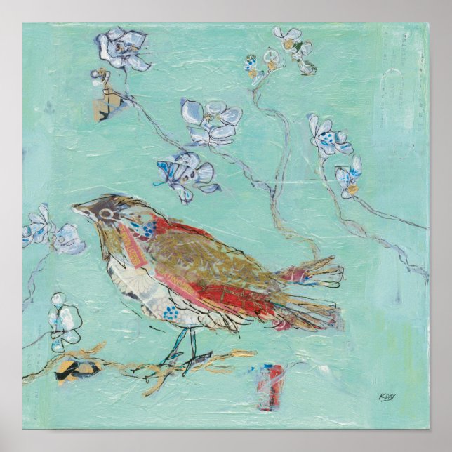 Poster Aqua Bird (Frente)