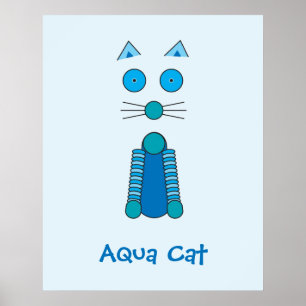 Pôster Aqua CAT
