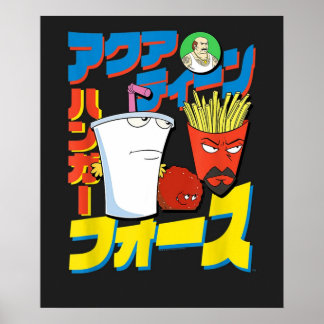 Poster Aqua n Hunger Force Japonês Comic