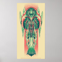 Aquaman | Rainha Pescador Art Nouveau