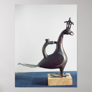 Pôster Aquamanile sob a forma de um pavão