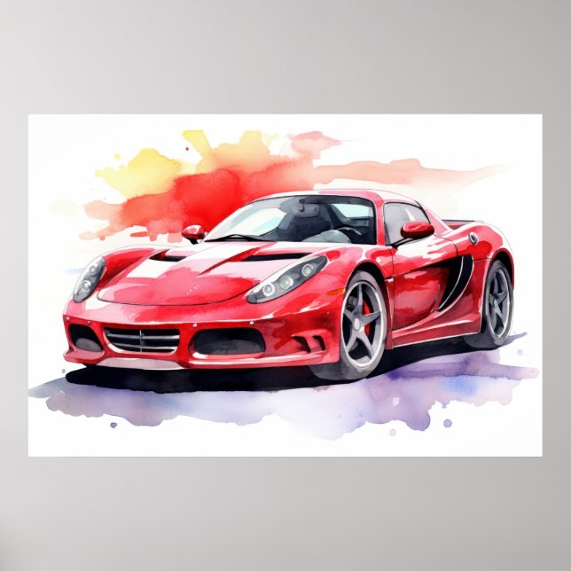 Poster Aquarela (Frente)