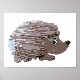 Poster Aquarela Efeito