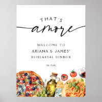Aquarela Que É Mais Comida Italiana