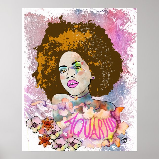 Pôster Aquário (Frente)