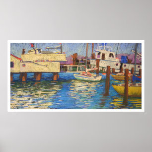 Pôster aquatic park boatdock