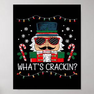 Poster Aquebrador de Nozes de Natal O Que Está Quebrando