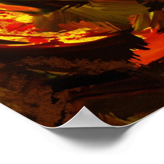 Poster aqueça seu espaço (Borda)