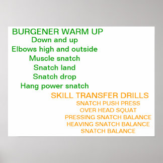 Pôster Aquecimento da olimpiadas