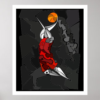 Pôster Aquecimento de Dunk pela NGBOO