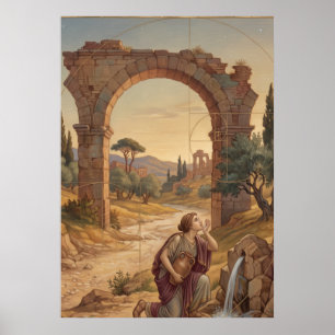 Poster Aqueduto do Peregrino Genuflexo