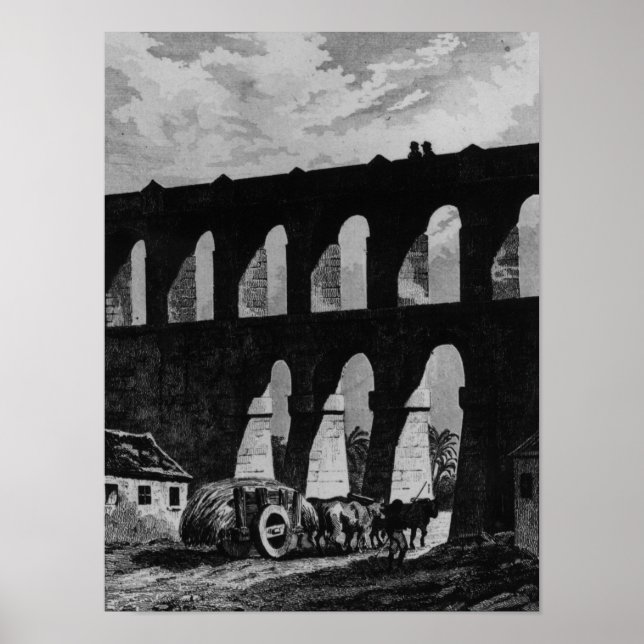 Pôster Aqueduto no Rio (Frente)