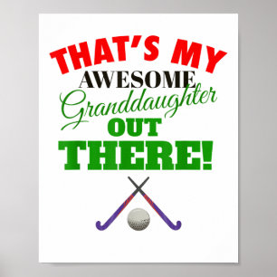 Poster Aquela É Minha Neta Incrível Lá Fora Campo Ho