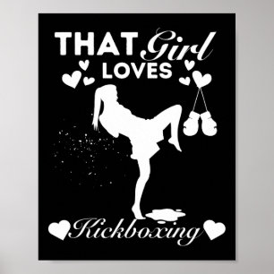 Poster Aquela Garota Ama Kickboxing